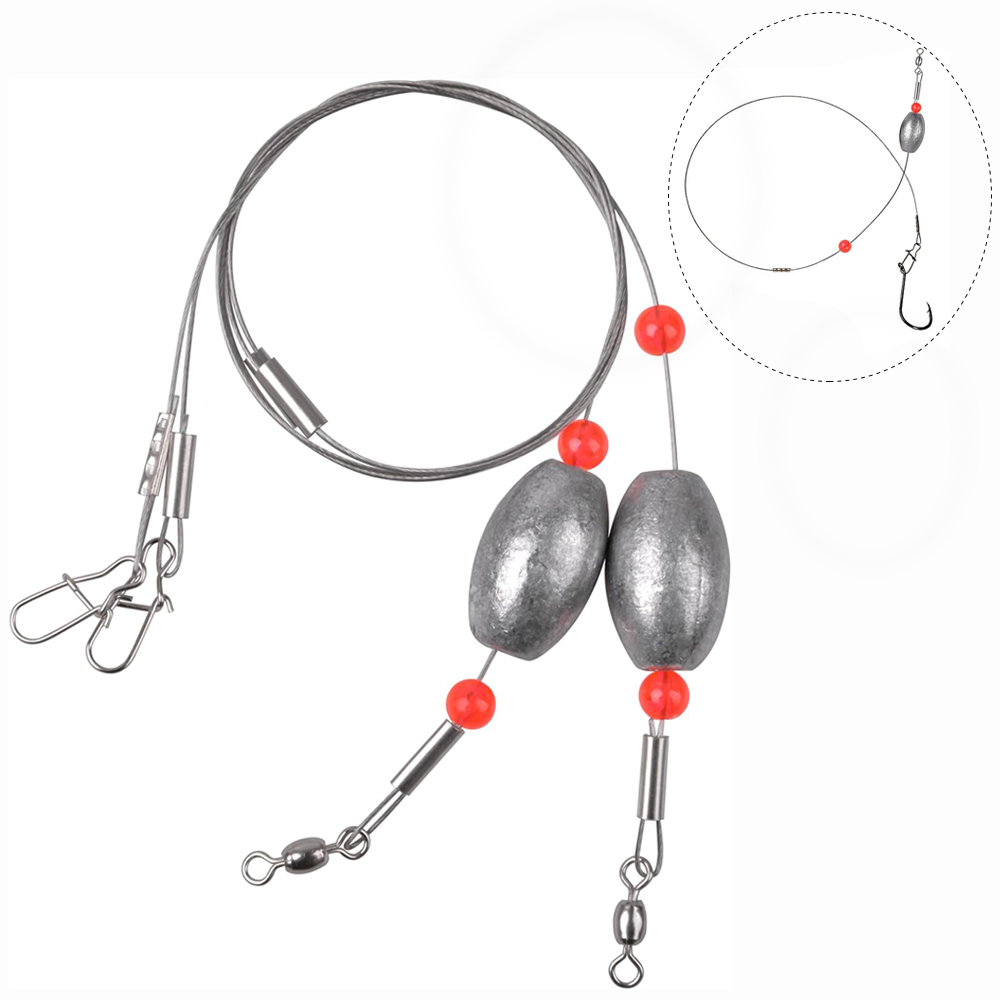 Fishing Equipment Shop - 2 Stücke Angeln Ei Sinker Gewicht