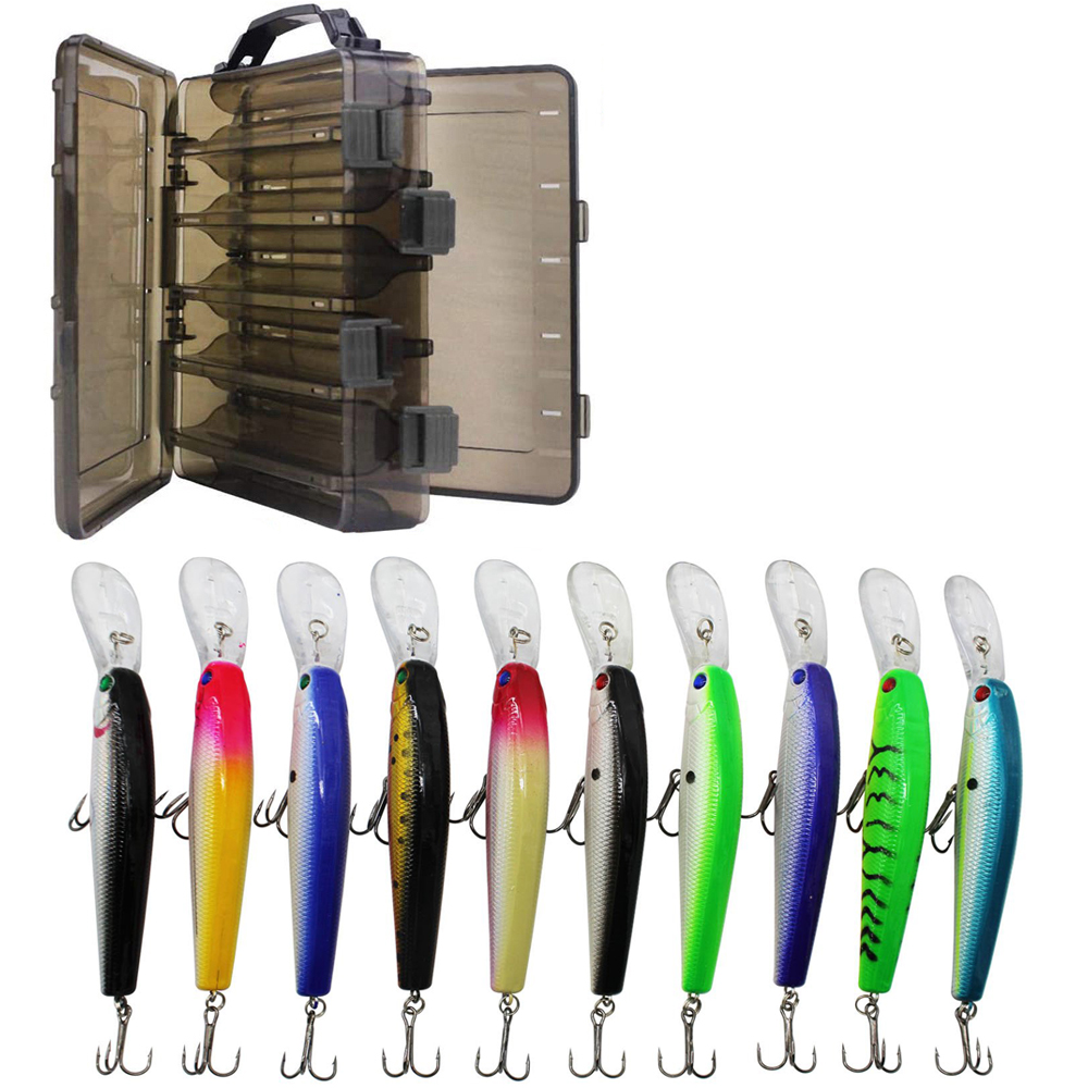 Fishing Equipment Shop - 10PCS Minnow Angeln Locken 13,6g Künstliche