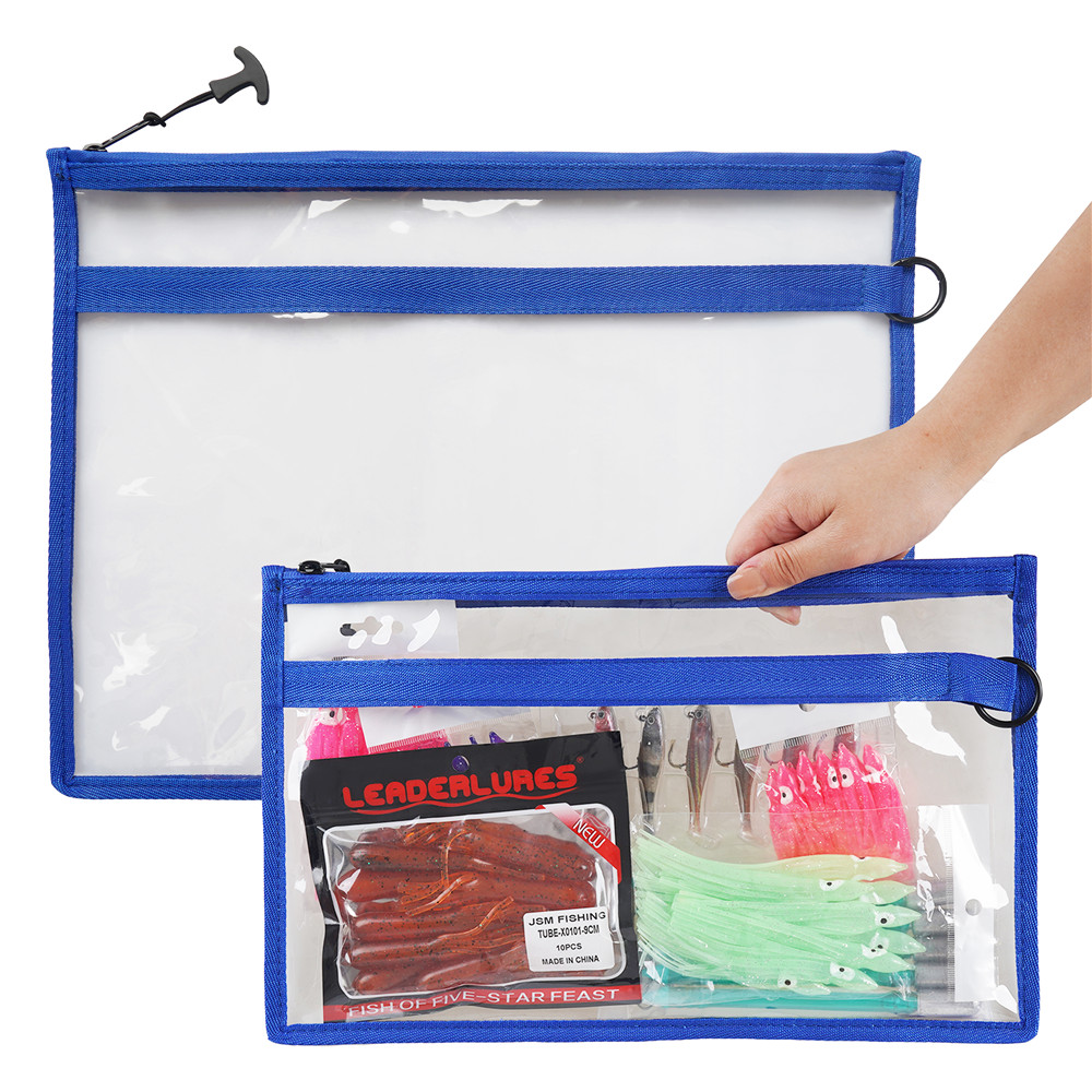 Fishing Equipment Shop - Premium 2-Schicht Wasserdichte Angelköder-Aufbewahrungstasche Angelzubehörtasche Aufbewahrung