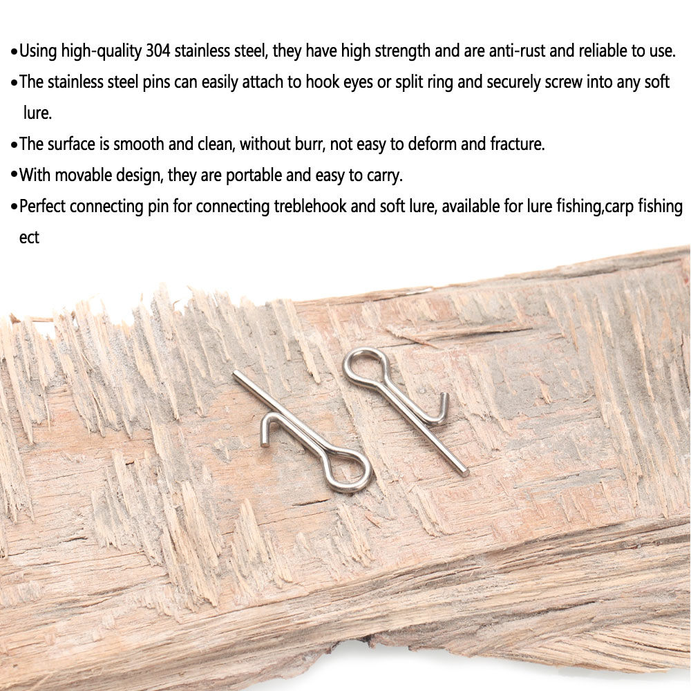 50/100 Stück Angelköder-Stinge – Fishing Equipment Hook Bewertung und Preis