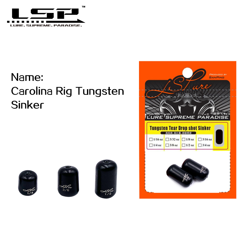 LSP Carolina Rig Sinker 1/8 -  – Fishing Equipment Hook Bewertung und Preis