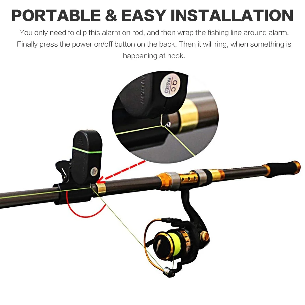 FLYSAND Fischbiss-Köder-Alarm, – Fishing Equipment Tackle Bewertung und Preis