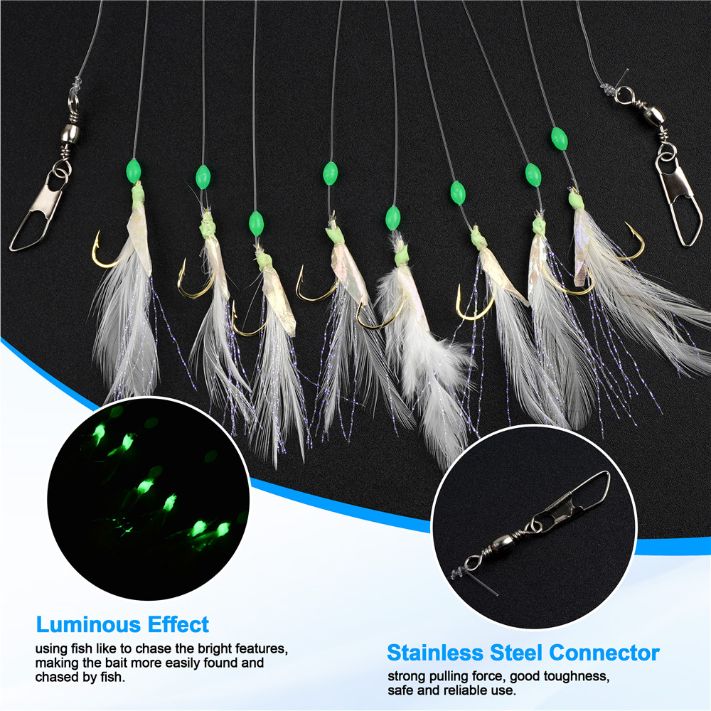 24 Stück = 3 Packungen 8-in-1  – Fishing Equipment Shop Bewertung und Preis