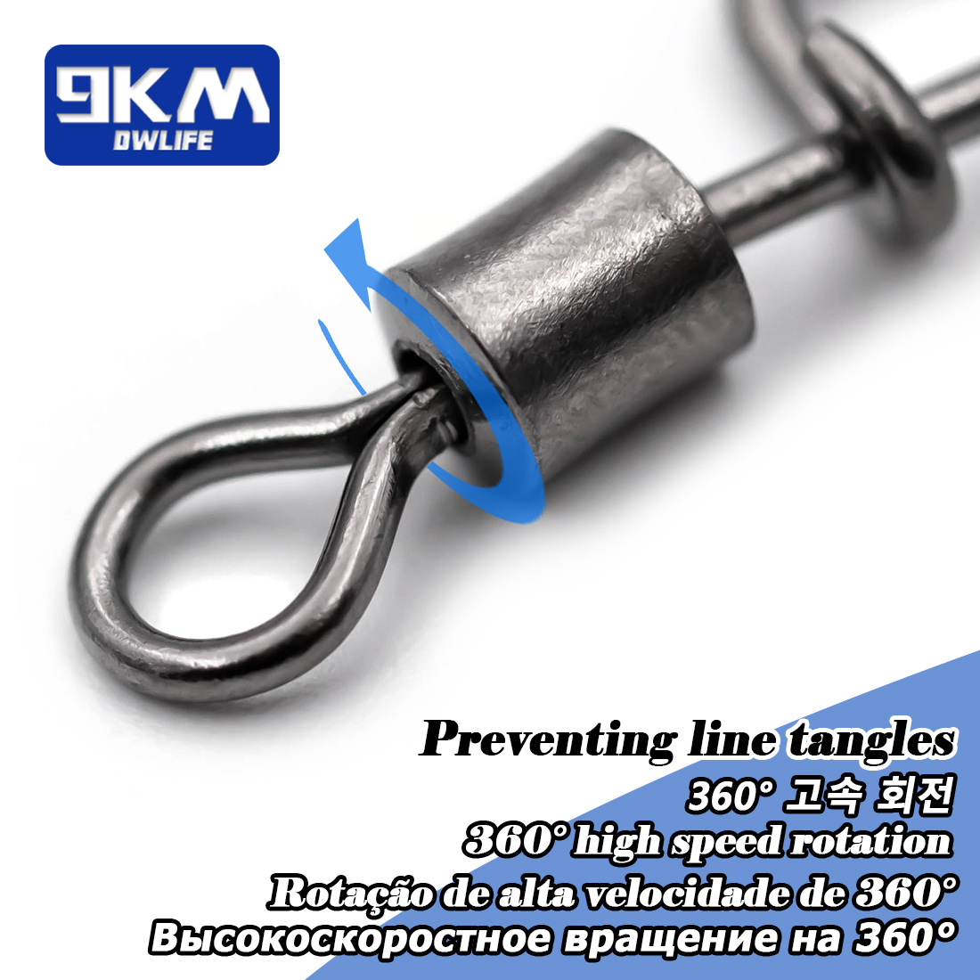 9KM Barrel Swivel Italian Snap – Fishing Equipment Tackle Bewertung und Preis