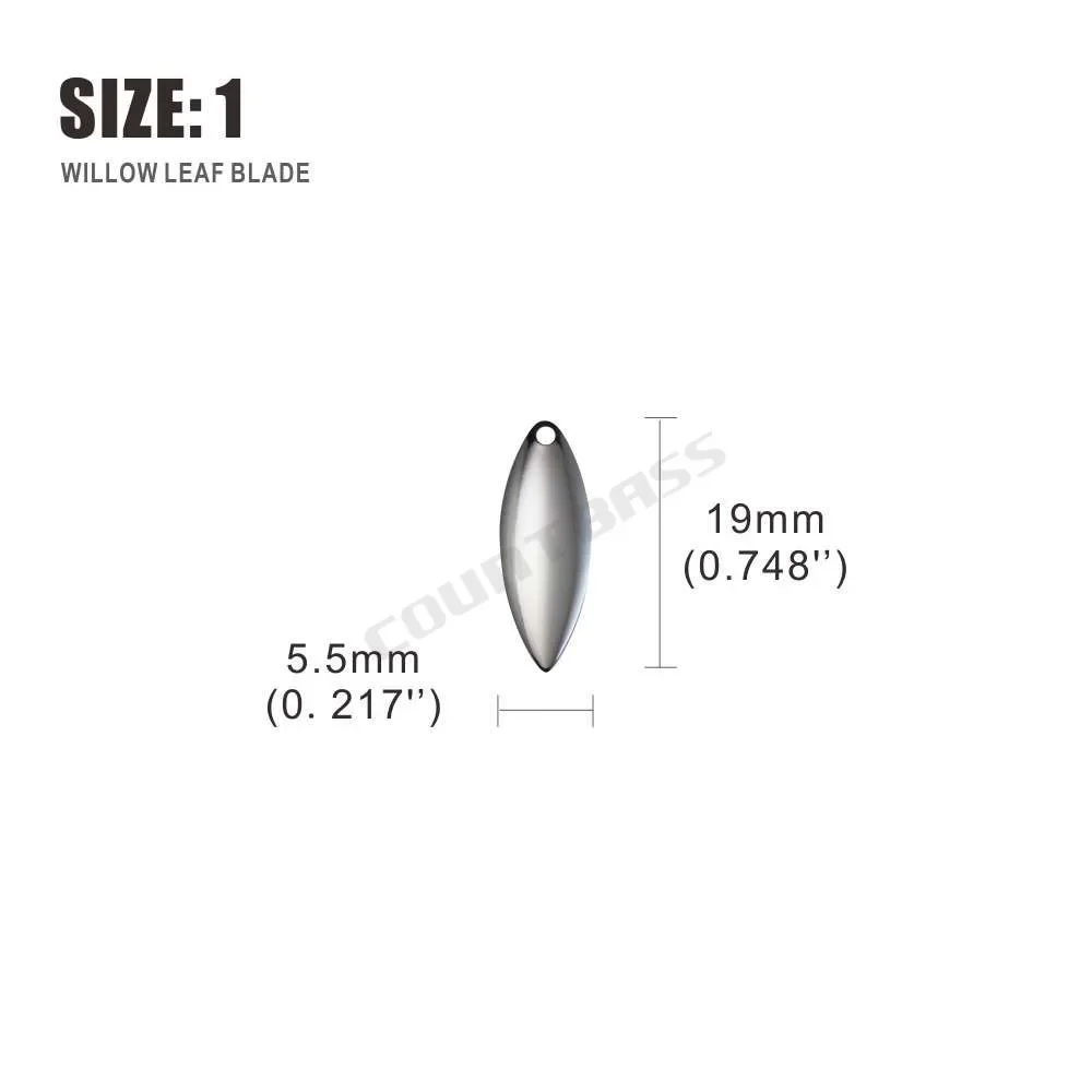 Countbass 50 Stück Größe 1–6 W – Bass Fishing Lure Bewertung und Preis