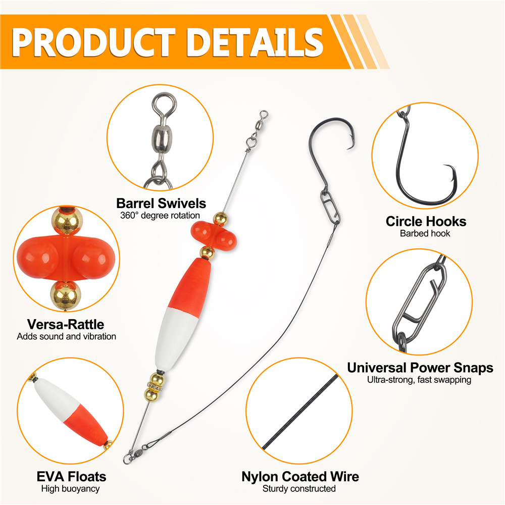 3-teiliges Rassel-Katzenfisch- – Fishing Equipment Shop Bewertung und Preis
