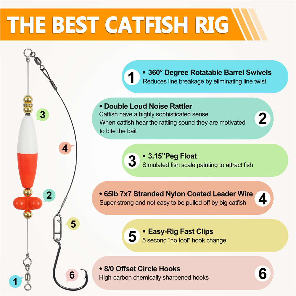 3-teiliges Rassel-Katzenfisch- – Fishing Equipment Shop Bewertung und Preis